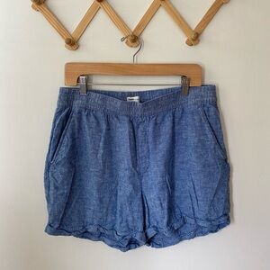 Frank & Oak Linen Blend Shorts